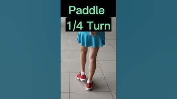 Paddle 1/4 Turn (Line Dance Step) Tutorial 5/4/2023 #linedancing #linedancetutorial