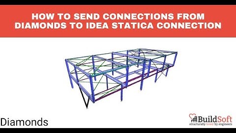 How to send connections from Diamonds to Idea Statica Connection