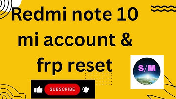 Redmi NOTE 10 mi Account & frp reset done by unlocktool
