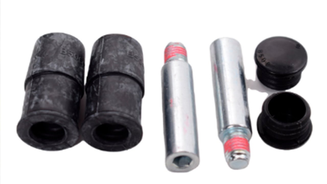 Как заменить ремкомплект направляющих суппорта - YouTube