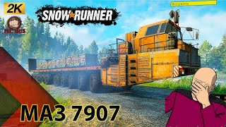 МАЗ 7907 ЧЕСТНЫЙ ОБЗОР МОДА SNOWRUNNER