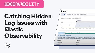 SRE Guide: Catching Hidden Log Issues with Elastic Observability