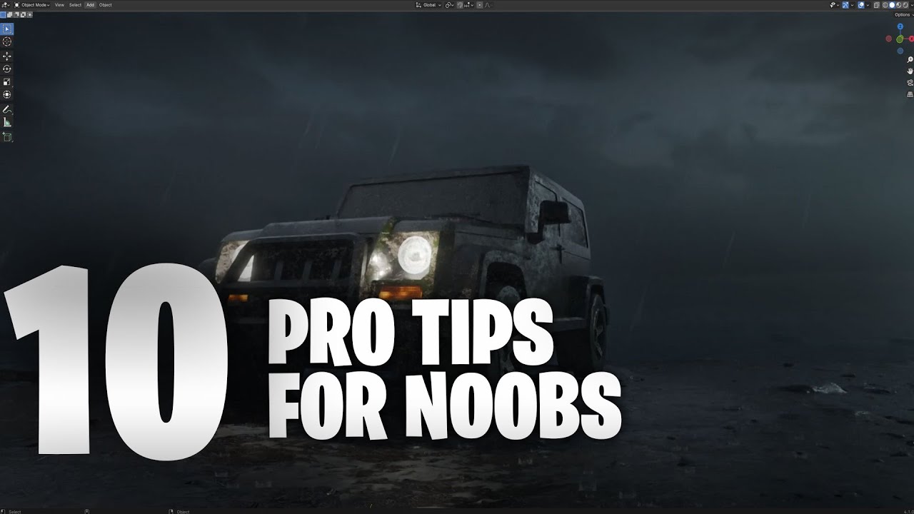 10 blender tips every noob should know - YouTube
