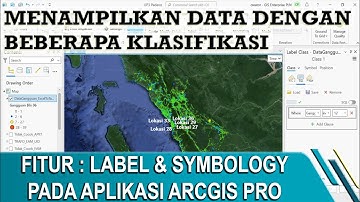 Label & Symbology || ArcGIS Pro || Menampilkan Label & Symbol berdasarkan klasifikasi data || Excel