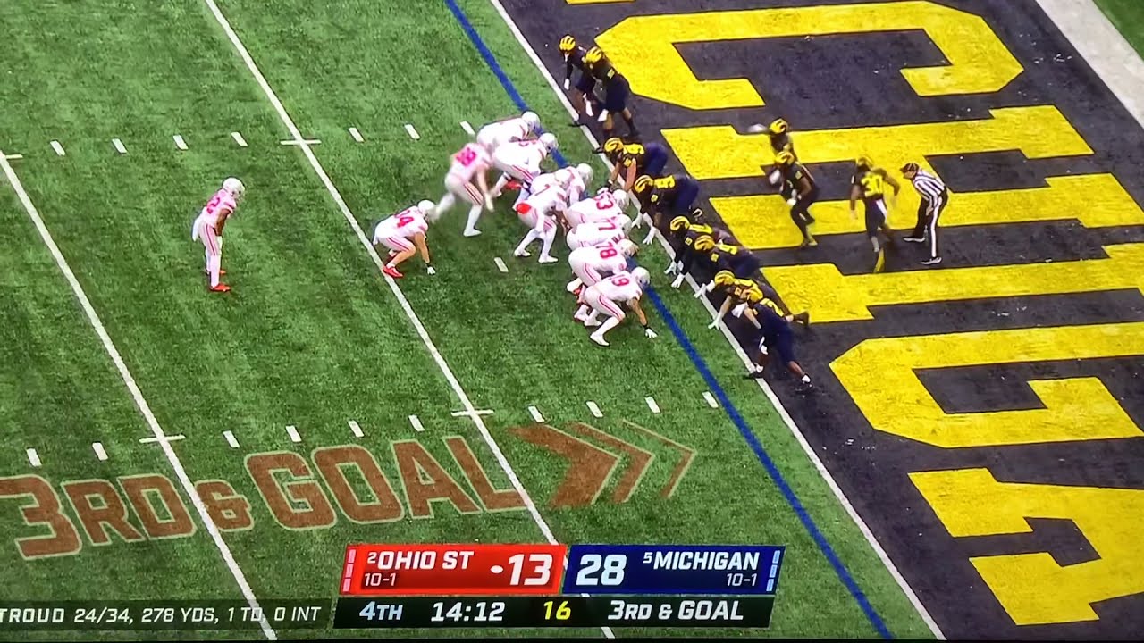 TreVeyon Henderson 1Yard Touchdown YouTube