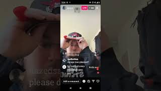 @1team109 / joeyy Instagram live showing music