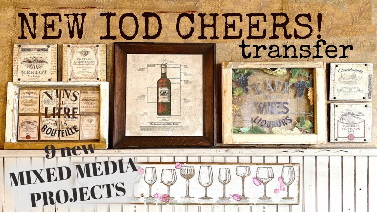 3 Easy DIY Projects Using the New IOD Transfers – IOD Public