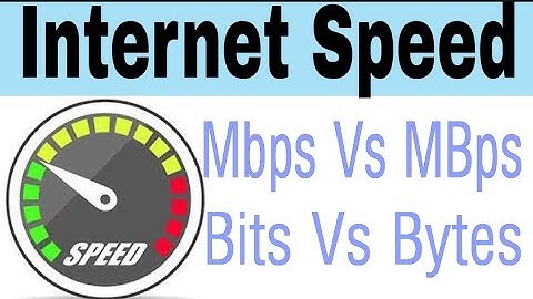 Internet Speed Explained | Mbps Vs MBps | Bits Vs Byte | Hindi