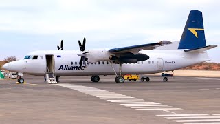 Flying in the NEW(ish) Fokker Friendship over the Australian Outback! Alliance Airlines Fokker 50!