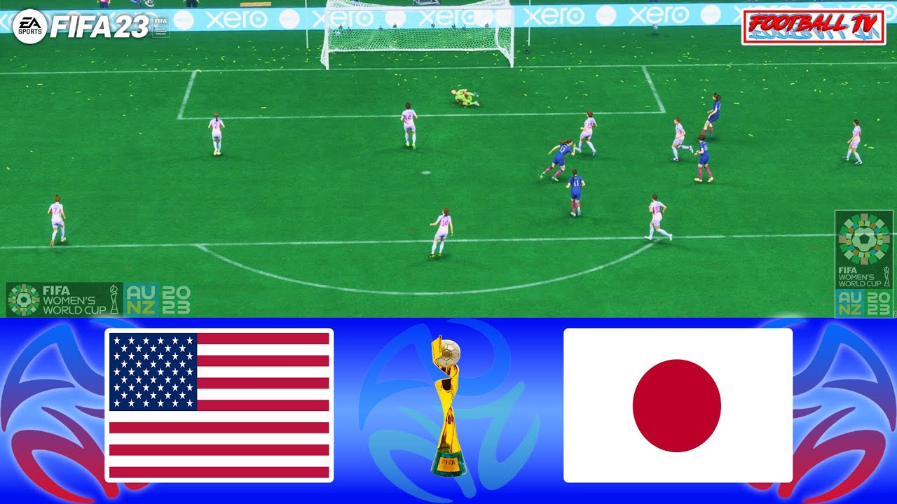FIFA 23 USA vs JAPAN FIFA Women's World Cup 2023 Final PC