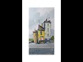 How to draw BUILDINGS pen and watercolor loose style doodle art Nil Rocha