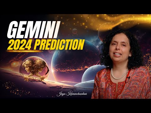 Gemini 2024 Predictions- ( मिथुन राशि ) How Will Be 2024 For Gemini? Jaya Karamchandani