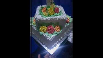 Thumbnail of contoh wedding cake persegi tingkat...