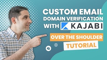 Custom Email Domain Verification With Kajabi (Over the shoulder tutorial)