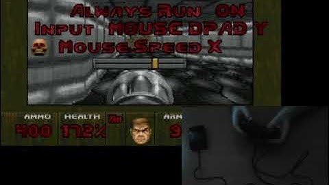 Testing the new OptiDoom mouse controls on the real 3DO