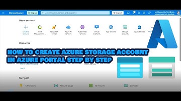 how to create azure storage account in azure portal step by step