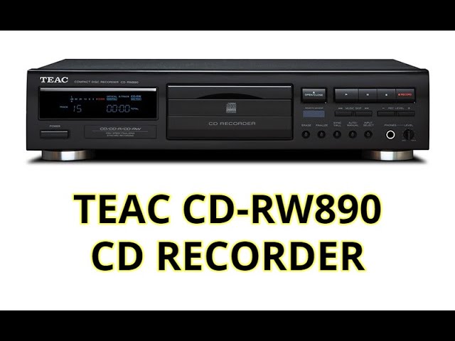 Teac cd-rw890-mk2 noir - lecteur et graveur cd TEAC