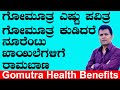 Gomutra health benefits in kannada cow urine benefitsayurveda tips in kannada health tips kannada