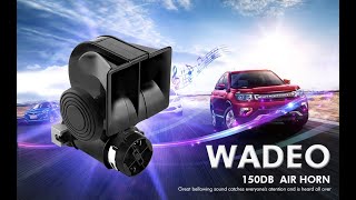 12V Snail Air Horn With Compressor