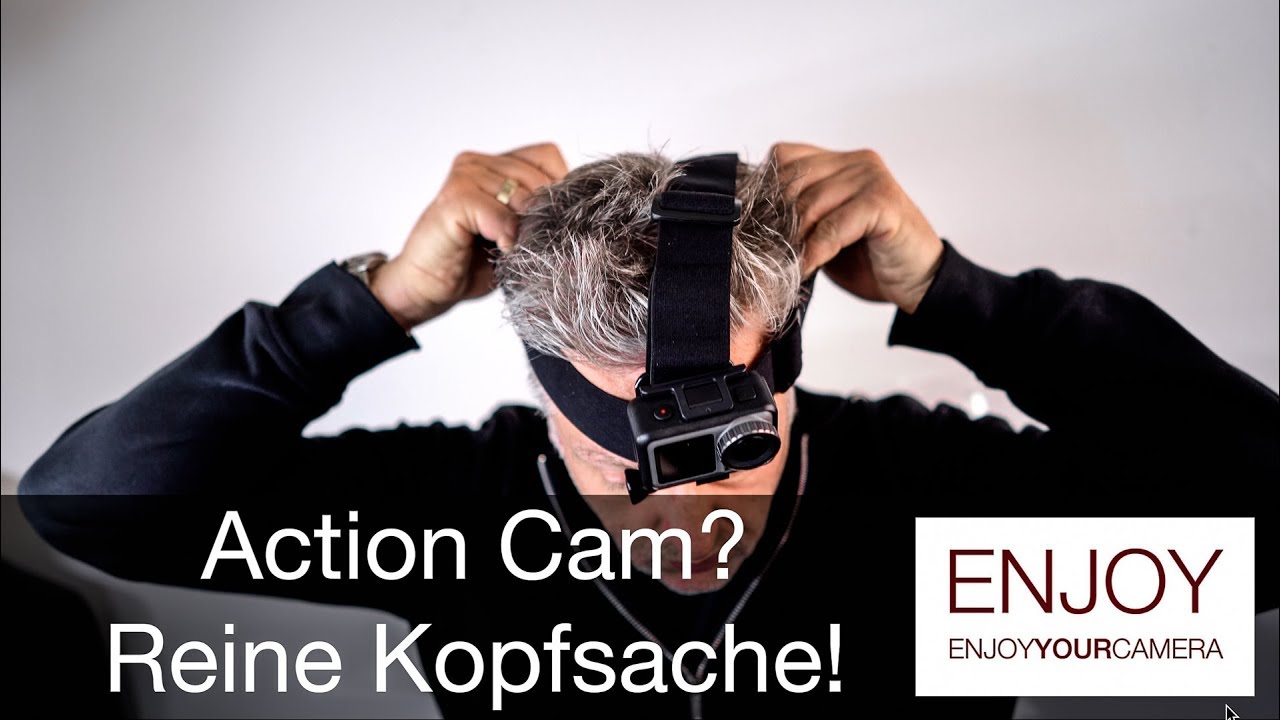 GoPro Head Strap und Quickclip - Action Cam für den Kopf und zum überall Anstecken!