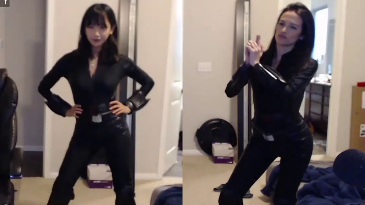 Jinny and Jaycgee Black Widow Cosplay with Esfand - Twitch Nude Videos and ...