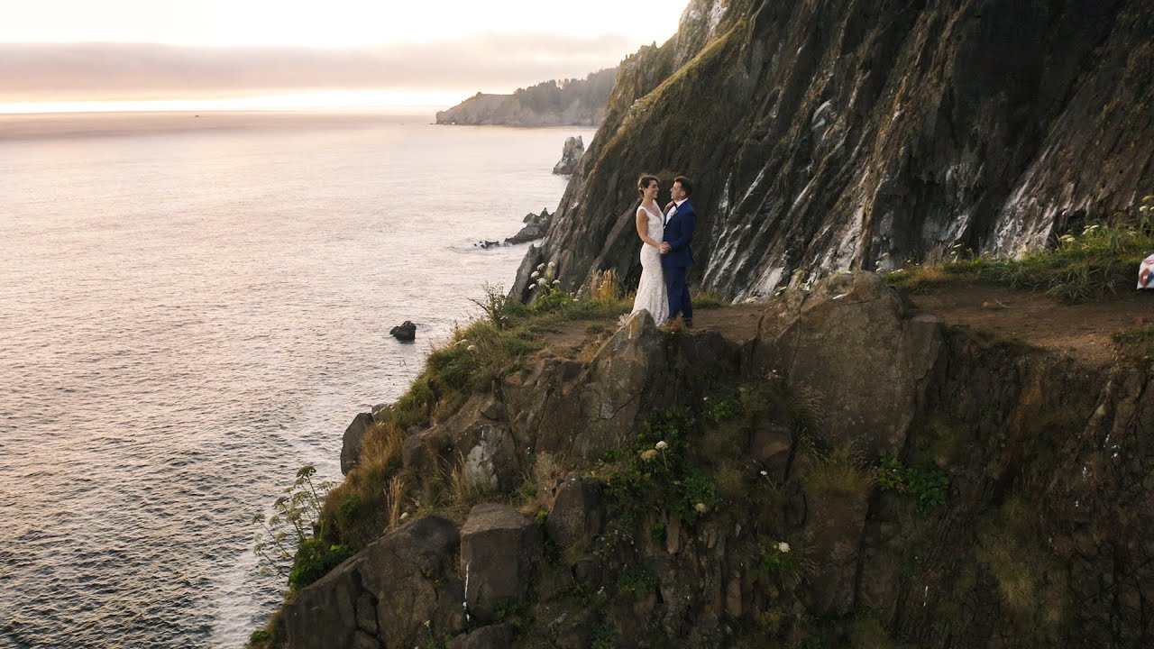 Epic Two Day Elopement On The Oregon Coast | Concetta Films Elopement Videographers