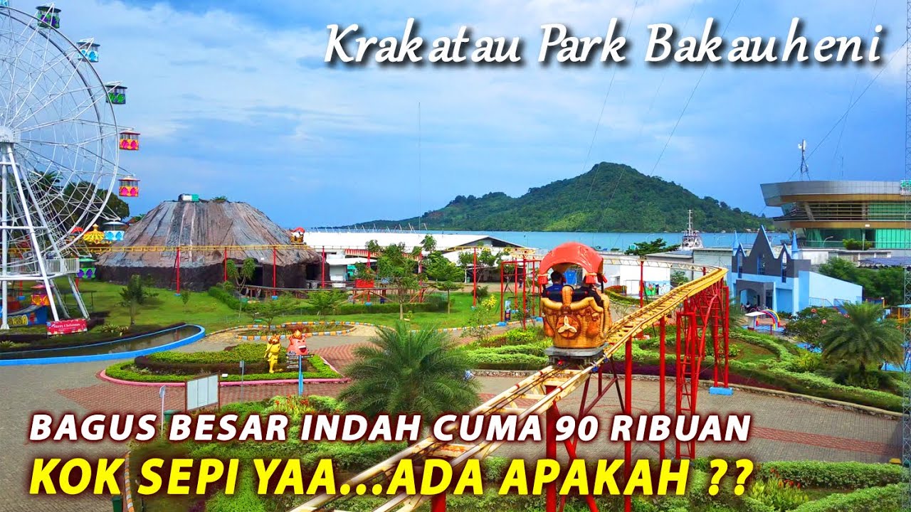 HARUSNYA VIRAL KOK SEPI ? 🎡 WISATA KRAKATAU PARK LAMPUNG 2026 | Harga Tiket & Semua Wahana