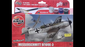 WHATS IN THE BOX? AIRFIX 1/72; Messerschmitt Bf109E-3, KIT REVIEW No 2