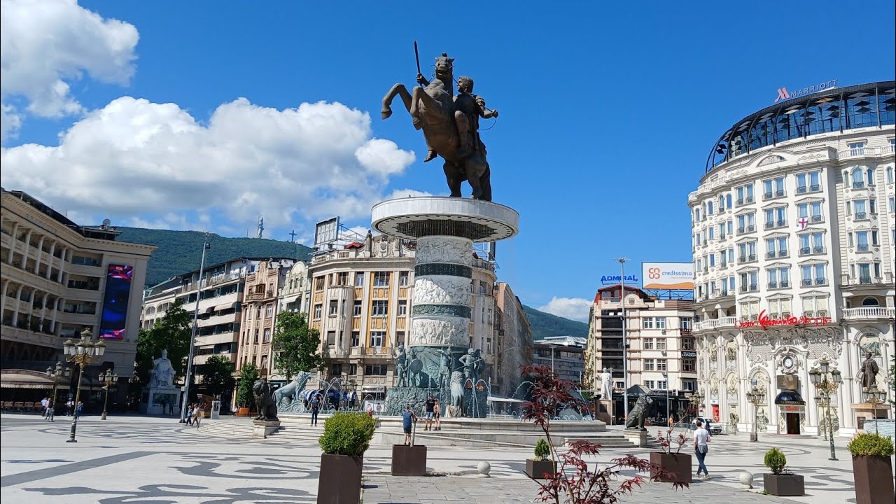 Üsküp ; Kuzey Makedonya ( 2 kültür 1 şehir)