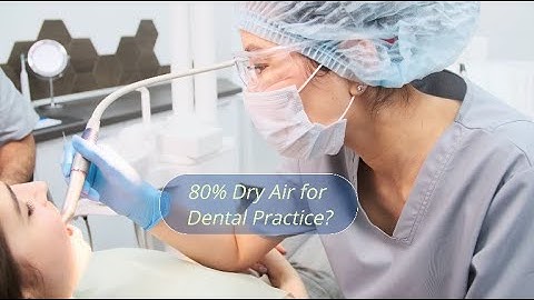 80% DRY AIR FOR DENTAL PRACTICE?  Supports 2-4 Operatories!