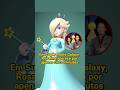 Em Super Mario Galaxy, Rosalina aparece por apenas cinco minutos. #rosalina #supermariogalaxy