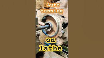 auto turning on lathe #shorts #skills #trending #CNC