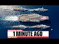 4 Venezuelan Warships CHALLENGE In on a THE WRONG USS GERALD R. Ford — Then This Happened
