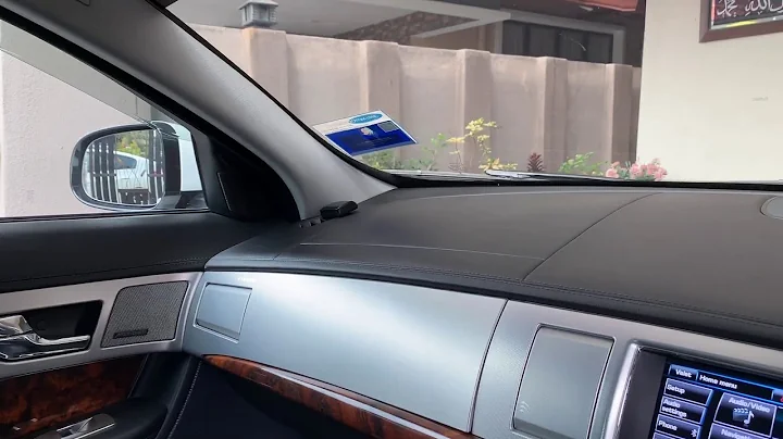 Jaguar XF folding mirrors issue solved!