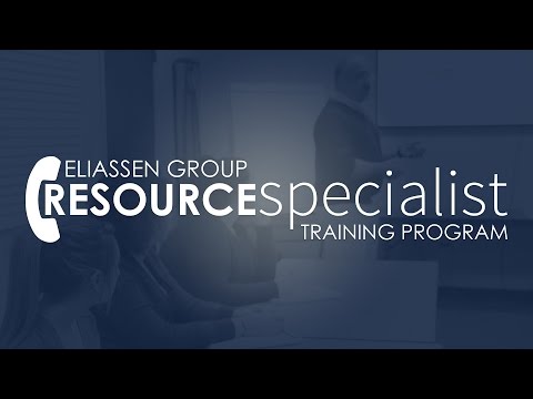Resource Specialist Training