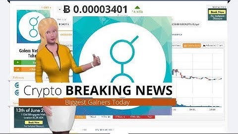 Cryptocurrency Golem Network Token $GNT Appreciated 16% During the Past Day