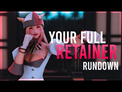 A Rundown On Retainers | How to level them fast and what to do with them! | FFXIV Gilmaking