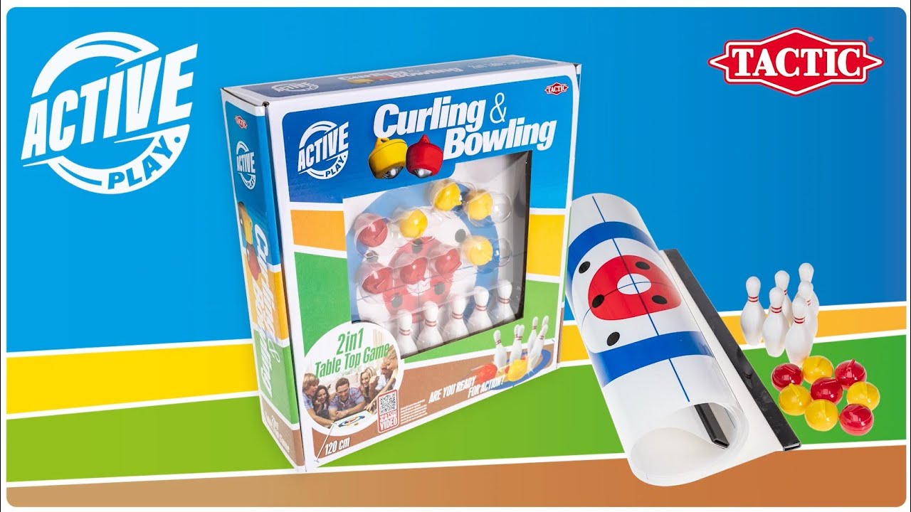  Trisquirrel Table Bowling Game, Tabletop Bowling Alley