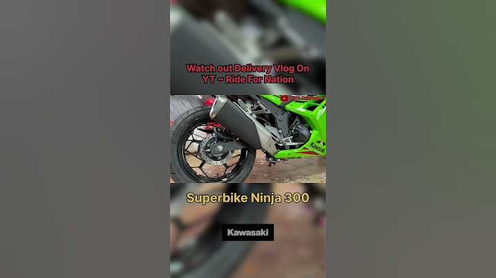 Apni new Superbike ki Deliver leli ❤️🔥 #ninja #ninja300 #subscribe #like