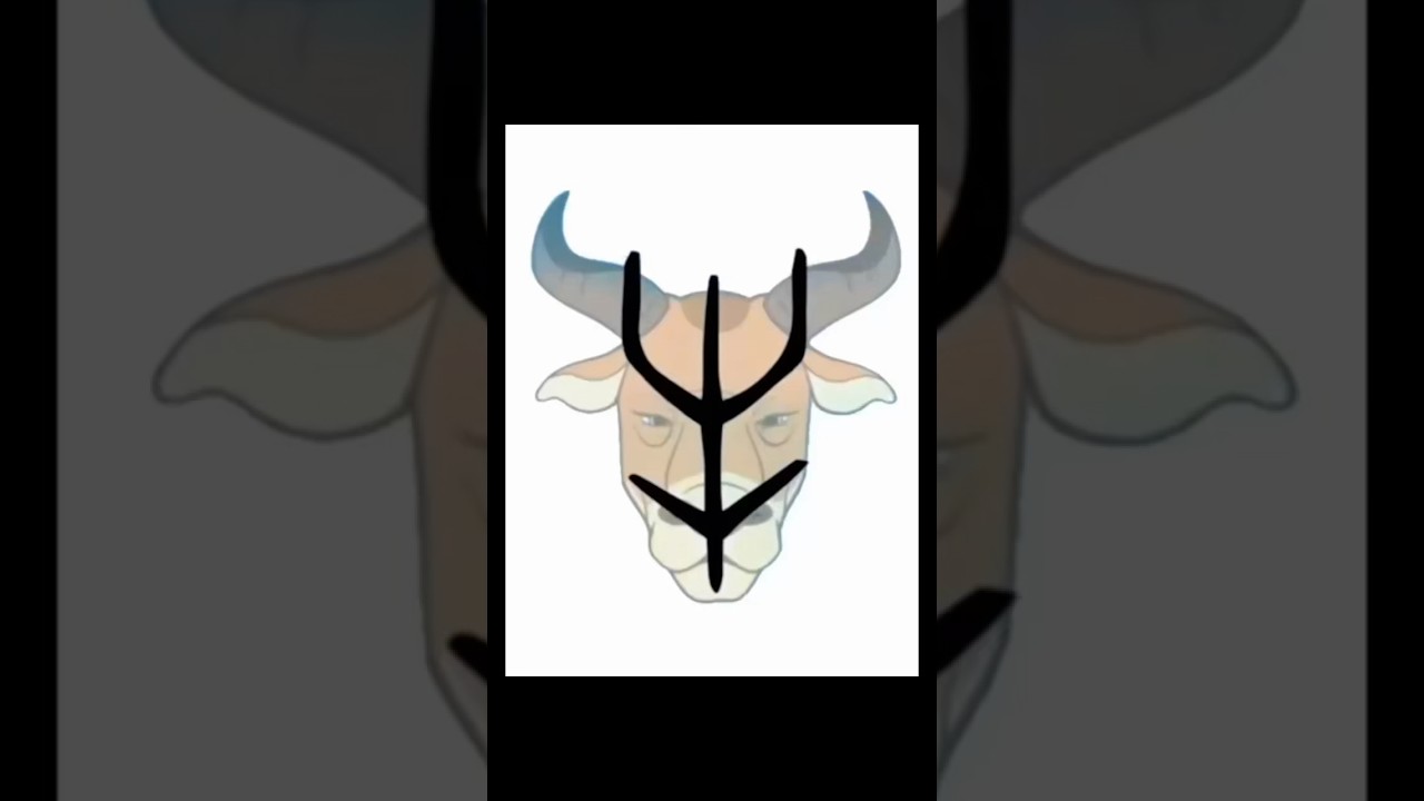牛”🐮的演变#chinesecharacters #mandarin #fyp #象形字#pictograph