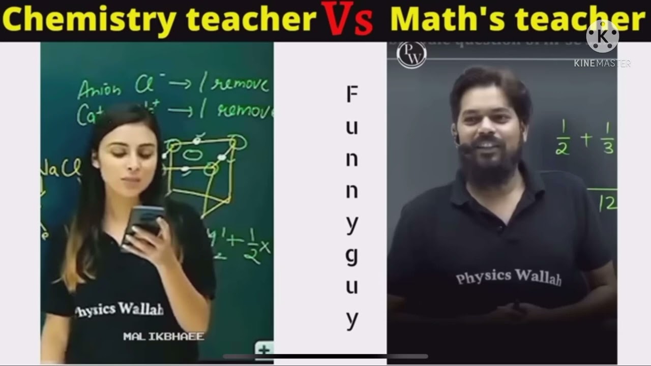 Chemistry Teacher VS Math’s Teacher 🤯🤣🤣