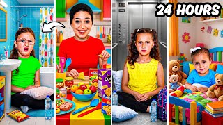 عيشنا يوم كامل داخل 4 اماكن مختلفين | مع المهمام 