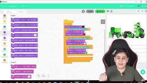 best robot for kids -color sensor robot - Q-Scout modern robotics color sensor