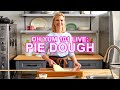 Anna Teaches You How To Make PIE DOUGH LIVE | Oh Yum 101