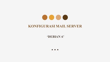 Konfigurasi Mail Server Debian 6