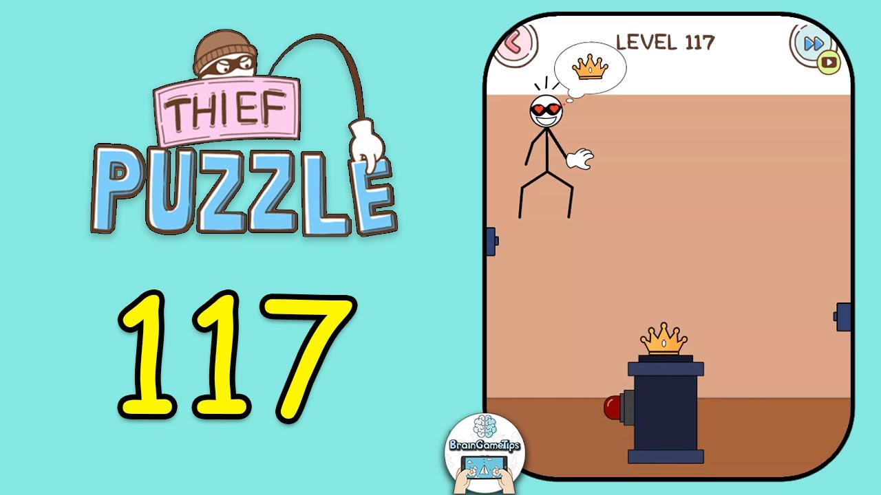 Thief Puzzle: to pass a level - Level 117 Answer