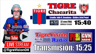 TIGRE vs. Chacarita en VIVO!!! - TigreVisión RADIO por GVN RADIO
