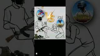 #PUBGvsFreeFire#FreeFireVsPUBG#BattleRoyaleFight#GamingWar#FFvsPUBG#WhoIsBest#NoobVsPro