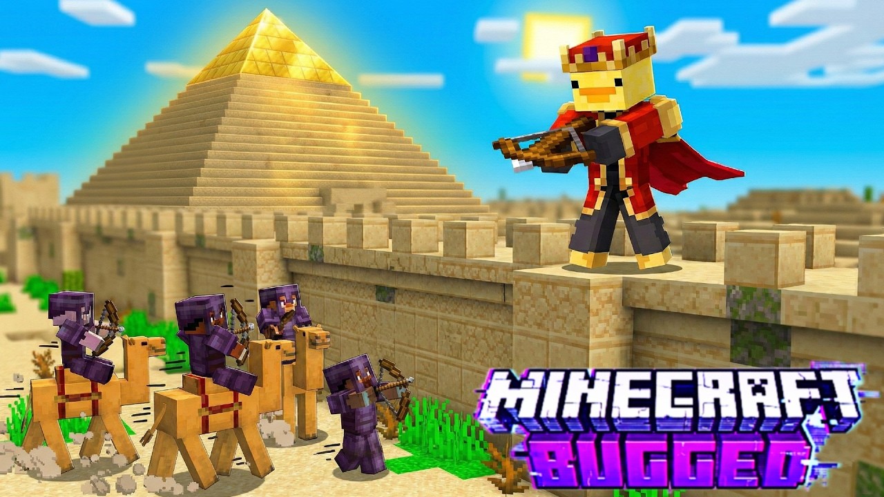 Am Apărat Civilizația Deșertului 1v10 pe BuggedSMP… pentru ASTA?!