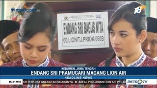 Isak Tangis Keluarga Iringi Pemakaman Pramugari Magang Lion Air JT610